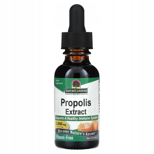Propolis-Harz-Extrakt in 30 ml Flasche von Nature's Answer, naturbelassener Bienenharzextrakt für das Immunsystem
