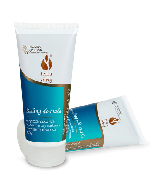Regenerierende Körperreinigung von TERRA ZDRÓJ, 200 g, mit natürlichen Inhaltsstoffen, für gepflegte Haut aus der Solankowa-Serie.