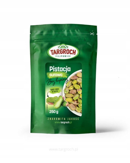 Rohe Pistazien (geschält) – GANZ – 250 g Targroch MHD: 12-2026