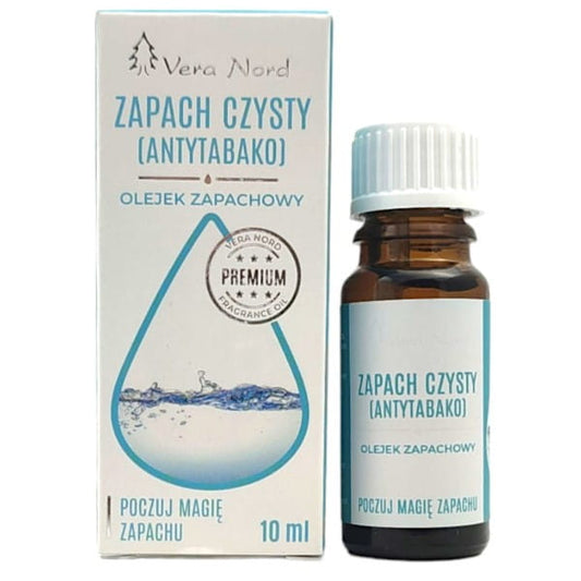 Vera Nord Parfüm Reines Öl in 10 ml Flasche, naturbelassenes Duftöl mit floralem Aroma, auf weißem Hintergrund.