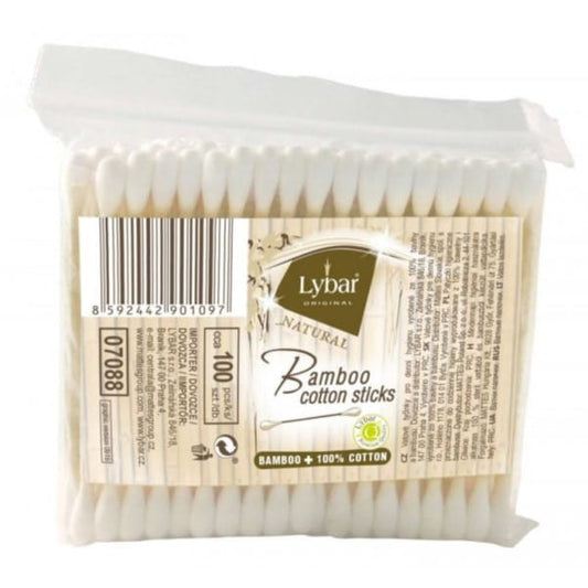 Bambusstäbchen in einer Tasche, 100 Stück, von Dystrybutor Biogo.pl, umweltfreundliches Utensil für Mahlzeiten.