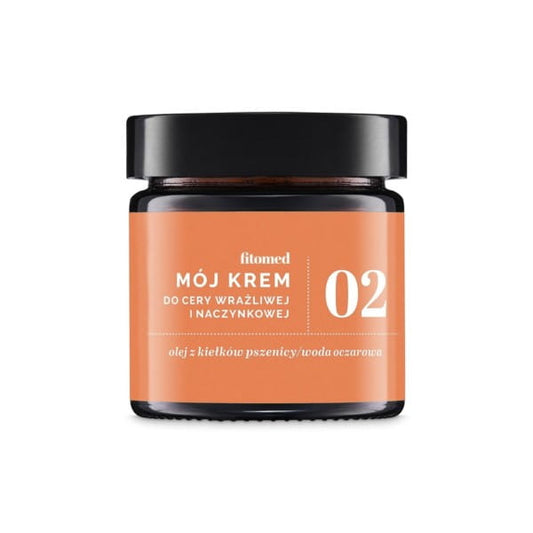 Feuchtigkeitscreme für empfindliche Haut, Fitomed Meine Creme Nr. 2, 50 g, natürliche Pflege von Dystrybutor Biogo.pl