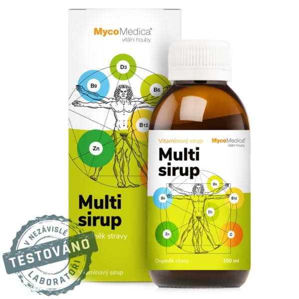 MycoMedica Multi-Sirup 200 ml Doplňkový obrázek produktu