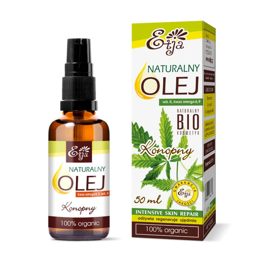 Bio-Hanföl, unraffiniert, 50 ml, ETJA MHD: 12-2026