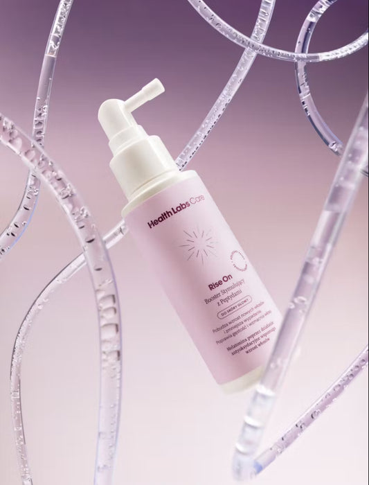 Health Labs Care Rise On Stimulierender Booster mit Peptiden in 100ml Flasche, natürliche Hautpflege von BIOGO.PL