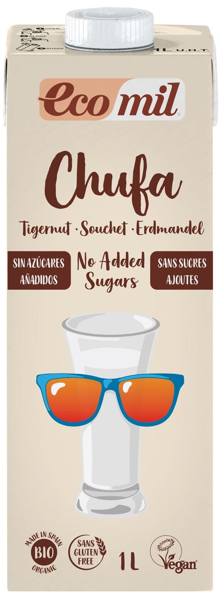 Erdmandelgetränk BIO 1000 ml ECOMIL - Biogo.de Pääkuva