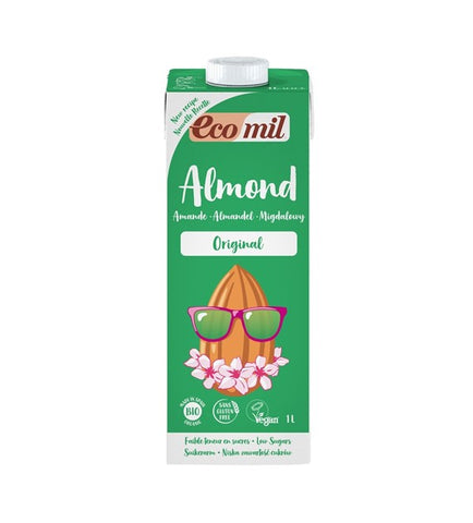 Almond drink sweetened with agave syrup BIO 1000ml ECOMIL