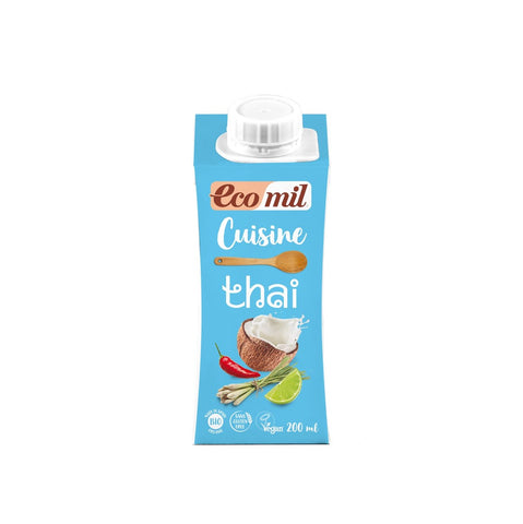 Crema da cucina tailandese al cocco BIO 200 ml ECOMIL