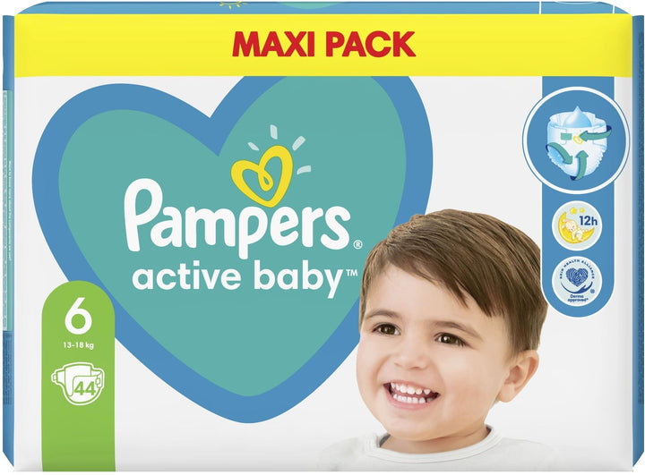 Aktive Babywindeln Größe 6 Pampers 44 Stück