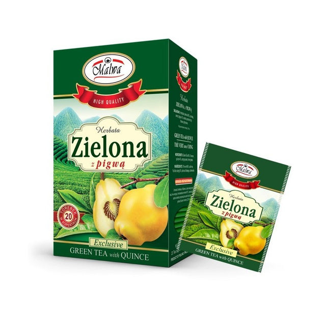 Grüner Tee + Quitte 20fix MALWA - Biogo.de