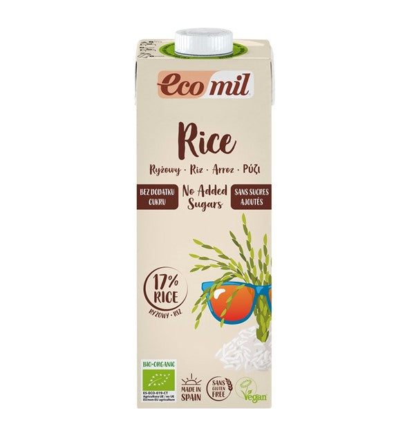 Boisson de riz sans gluten BIO 1000 ml ECOMIL