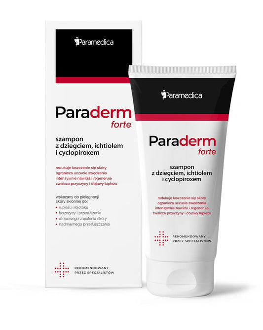 Paraderm FORTE Shampoo mit Ichthyol-Teer und Cyclopirox 150g PARAMEDICA - Biogo.de