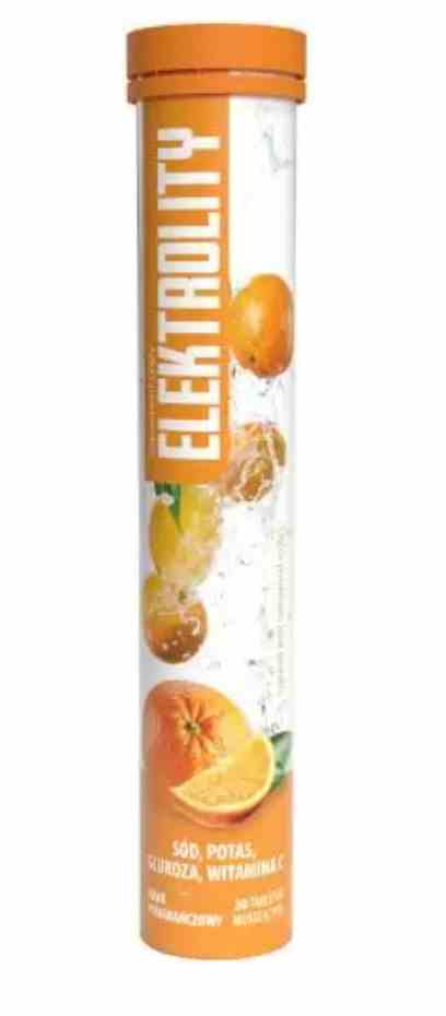 ActivLab Elektrolyte Orangengeschmack, 20Tabletten, erfrischende Nahrungsergänzung für Flüssigkeitshaushalt