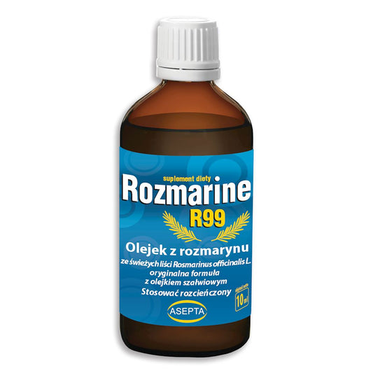 Rozmarine r99 10ml - Rosmarinöl + ASEPTA Salbeiöl - Biogo.de
