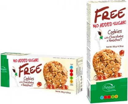 Galletas de nueces sin azúcar 135 g Bogutti FECHA: 12.2025 Main Image