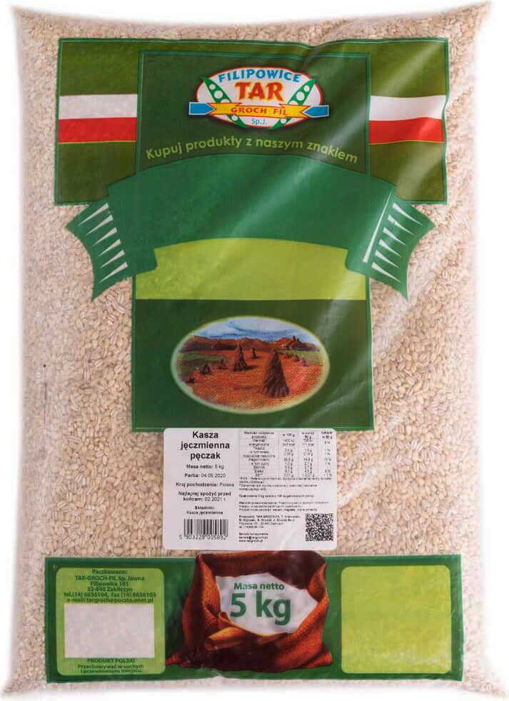 Gerstengrütze (Pęczak) 5 kg Targroch MHD: 10-2026