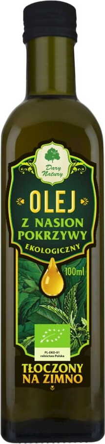 BIO-BRENNNESSELSAMENÖL 100 ml – DARY NATURY MHD: 12-2026