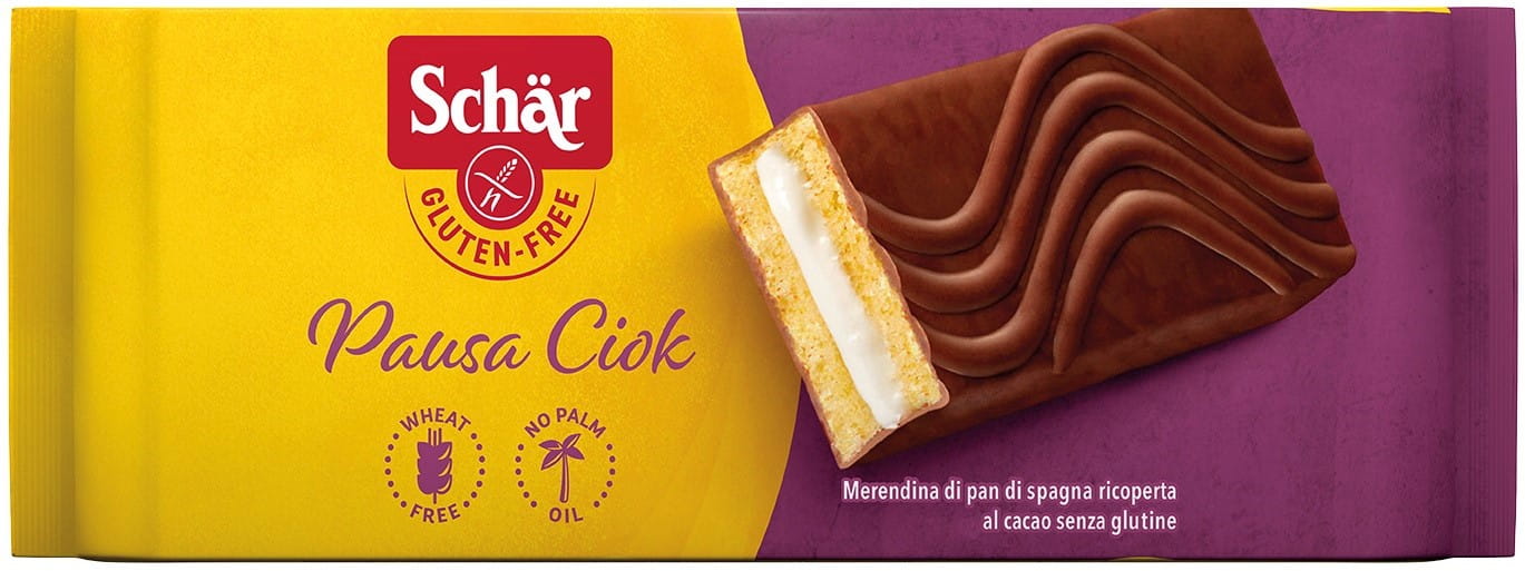Pausa Ciok glutenfreier Kakaokuchen 35 g Schar MHD: 12-2026