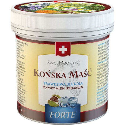 Pferdebalsam kühlend FORTE 250ml SWISSMEDICUS - Biogo.de