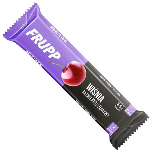 Glutenfreier Frupp-Riegel mit Kirschgeschmack von Celiko, 10 g MHD: 11-2026