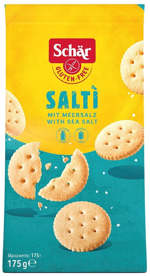 Salti Salzcracker 175g glutenfrei SCHÄR - Biogo.de