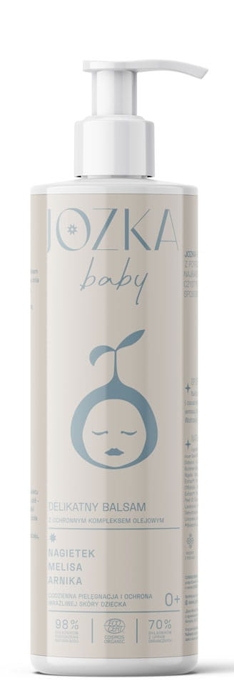 Kinderbalsam ECO DELICIOUS von DARY NATURY in 300 ml Flasche, feuchtigkeitsspendend und pflegend für Kinderhaut