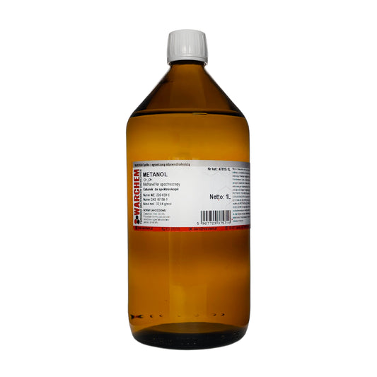 Metanol für Spektroskopie, 1 Liter, WARCHEM, transparent Flüssigkeit in Flasche, Biogo.de