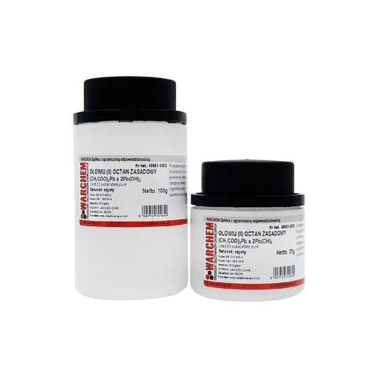 Reines alkalisches Blei(II)-acetat Pulver von WARCHEM, 10 g, fein gemahlen, chemische Substanz für Laboranwendungen