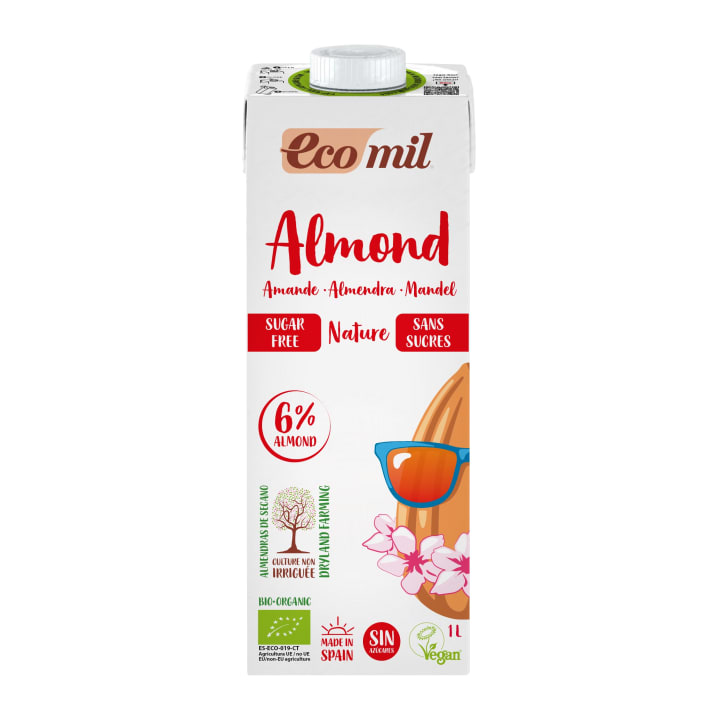Mandelgetränk ohne Zucker BIO 1000ml ECOMIL - Biogo.de Hauptbild
