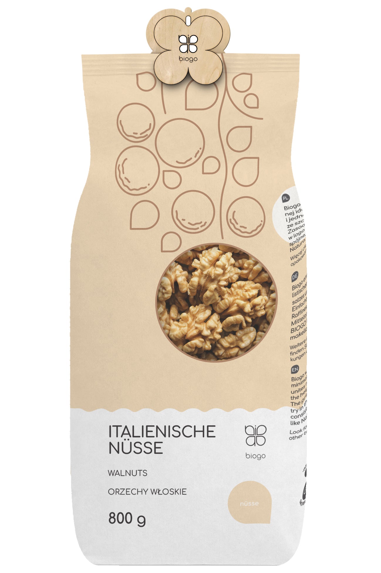 Walnüsse 800 g BIOGO - Biogo.de