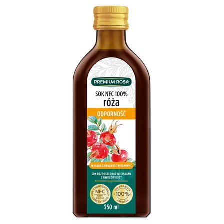 Hagebuttensaft mit Vitamin C 250 ml PREMIUM ROSA - Biogo.de