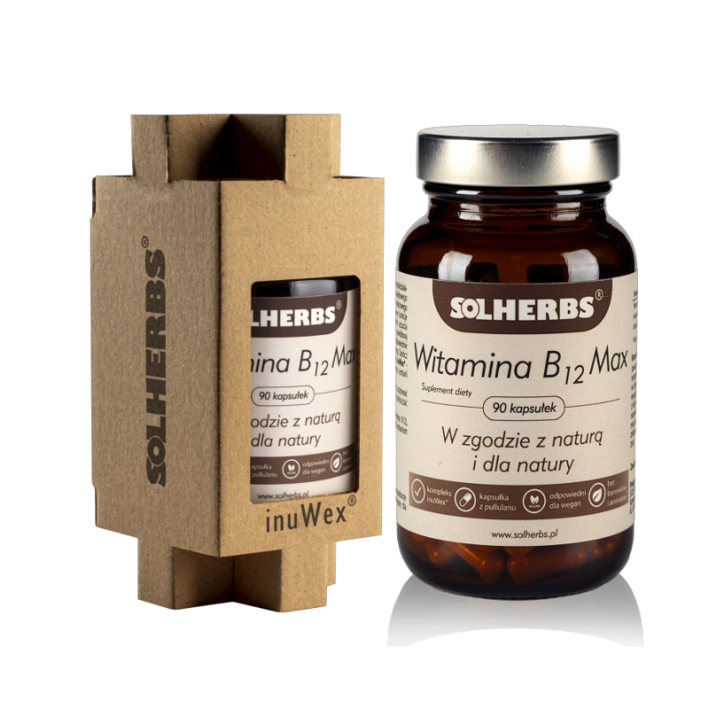 SOLHERBS Vitamine B12 Max 60 Gélules