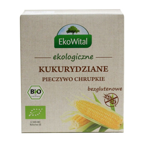 Glutenfreies Mais-Knäckebrot BIO 100 g EKOWITAL