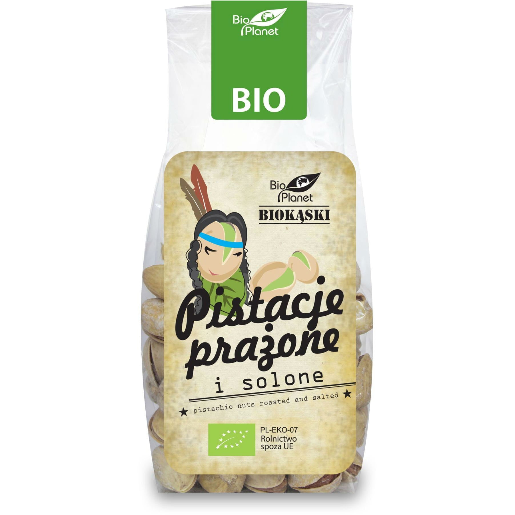 Geröstete und gesalzene Pistazien BIO 100 g - BIO PLANET Fő kép
