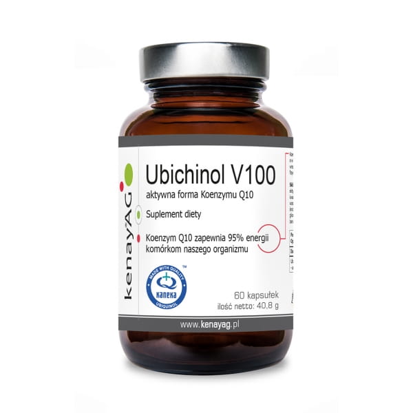 Ubiquinol v100 Coenzym Q10 100mg 60 Kapseln KENAY Hover Image