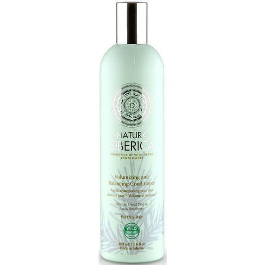 Natura Siberica Conditioner für fettiges Haar, Volumen und Balance, 400 ml Flasche mit natürlicher Inhaltsstoffformel