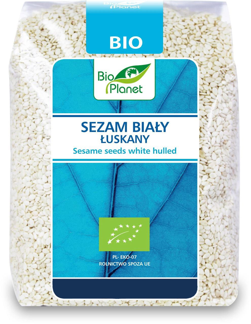 Geschälter weißer Sesam BIO 250 g - BIO PLANET