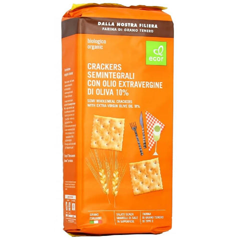 Cracker mit nativem Olivenöl extra BIO 250 g ECOR