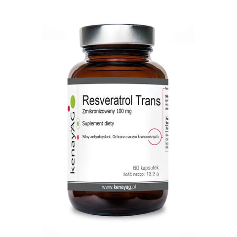 Resveratrol mikronisiertes Resveratrol trans 100 mg 60 Kapseln KENAY