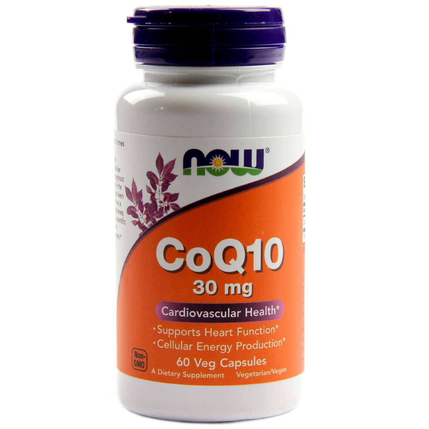 Coenzym Q10 30mg 60 Kapseln NOW FOODS