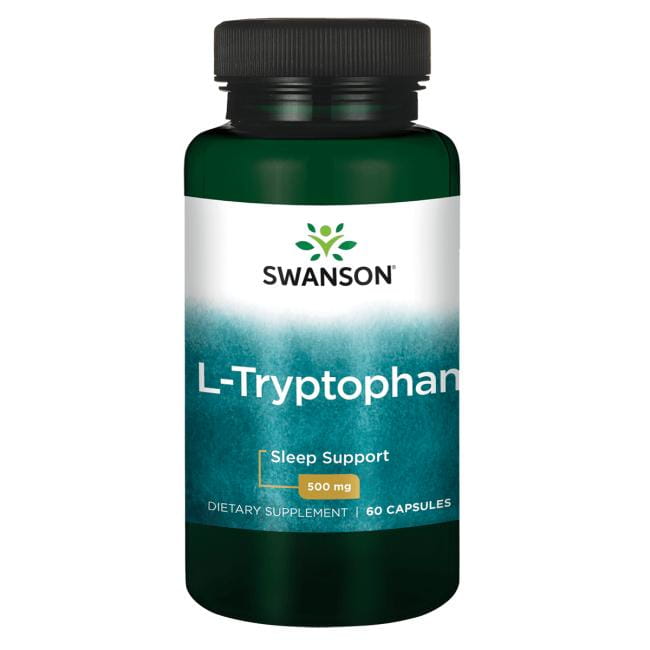 Tryptophan 500 MG 60 Kapseln von SWANSON