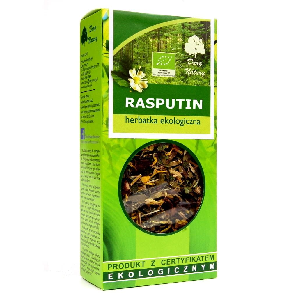 Rasputin BIO Tee 50 g - GESCHENKE DER NATUR