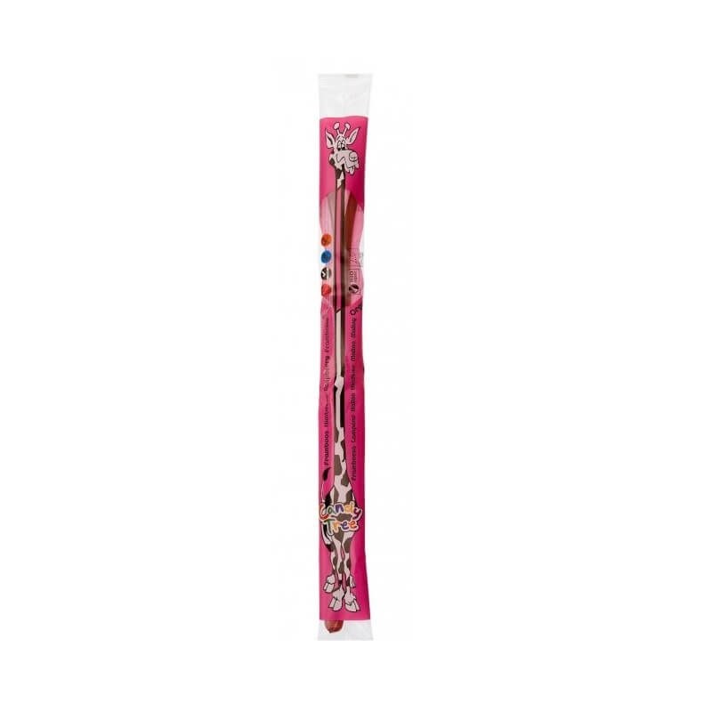 Giraffenfadengelee mit Himbeergeschmack glutenfrei BIO 50 g - CANDY TREE