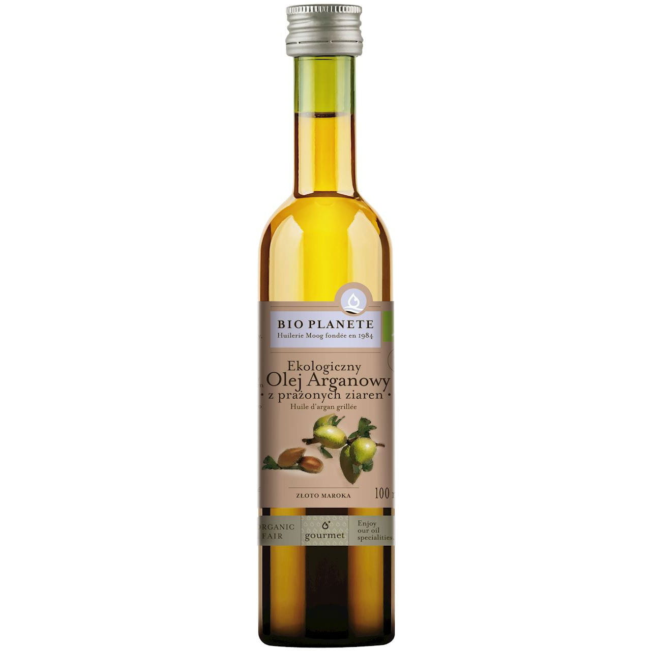 Arganöl (aus gerösteten Körnern) BIO 100 ml - BIO PLANETE Immagine principale del prodotto
