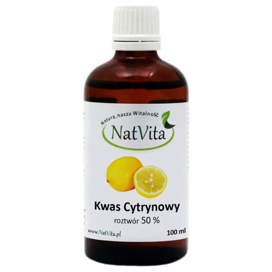 Zitronensäure 50 % Zitronensäure 100 ml NATVITA Hauptbild