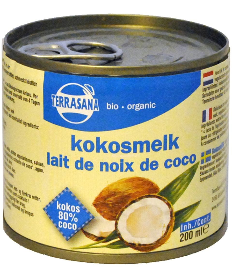 Kokosmilchalternative (22% Fett) BIO 200 ml - TERRASANA Hoofdafbeelding
