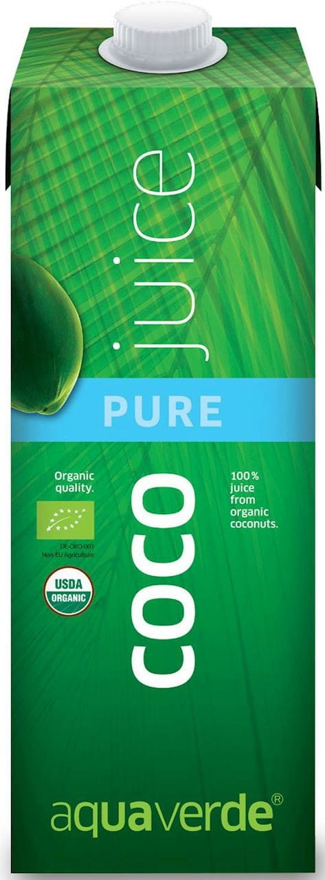 Kokoswasser AQUA VERDE BIO 1000 ml - AQUA VERDE