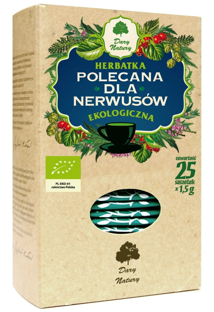 BIO Tee für Nerven (25 x 15 g) - GESCHENKE DER NATUR 主图