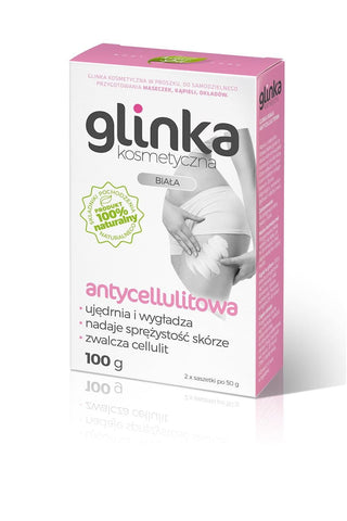 Weiße Anti-Cellulite-Kosmetikerde 100 g - BIOMICA