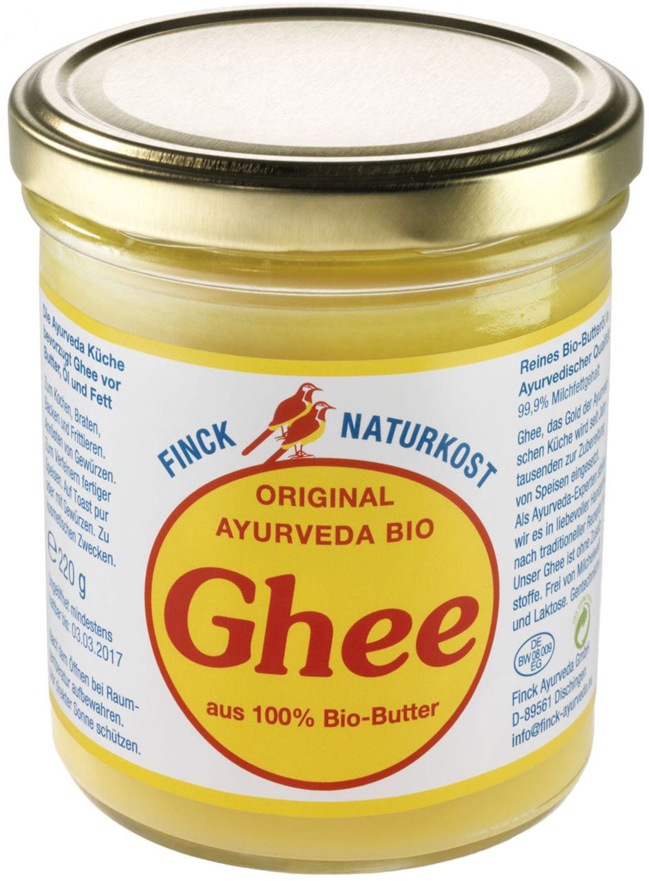 GHEE BIO Butterschmalz 220 g - finck ayurveda Hlavný obrázok produktu